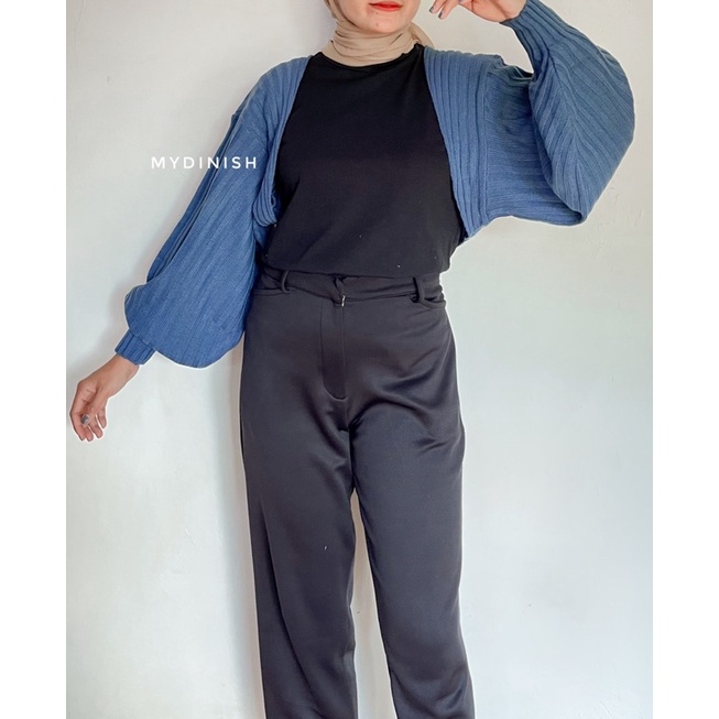 Lupi Crop - Cardigan Wanita Rajut Terbaru