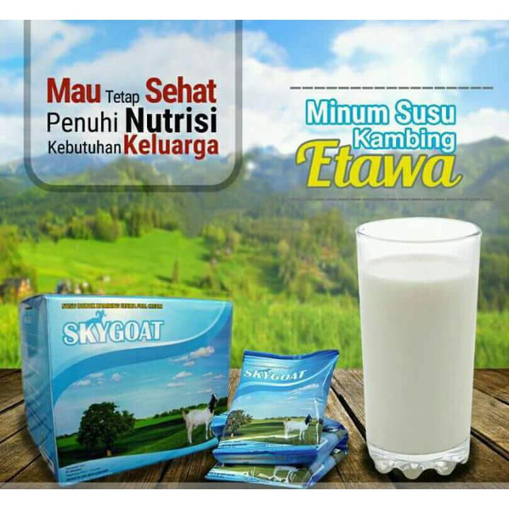 

Susu Kambing Etawa SKYGOAT 1 Box isi 10 Sachet