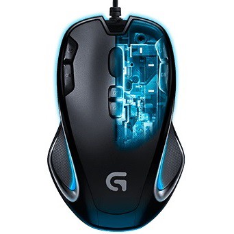 Logitech Optical Gaming Mouse - G300s - Black