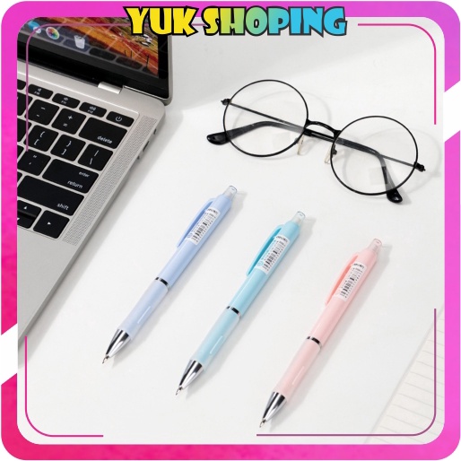 

✧YUKSHOPING✧ Propelling Pencil Pensil Mekanik Cetek Tip 0.5 mm Dilengkapi Klip S011