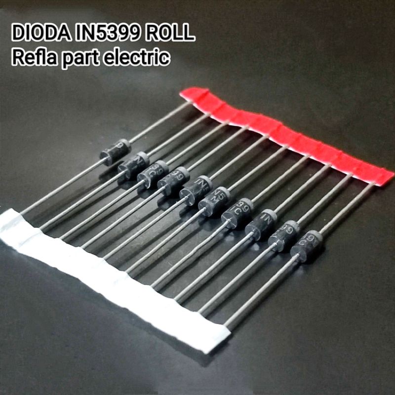 5 BUAH Dioda IN5399 2A 1000V. Dioda 1N5399 2A 1000V