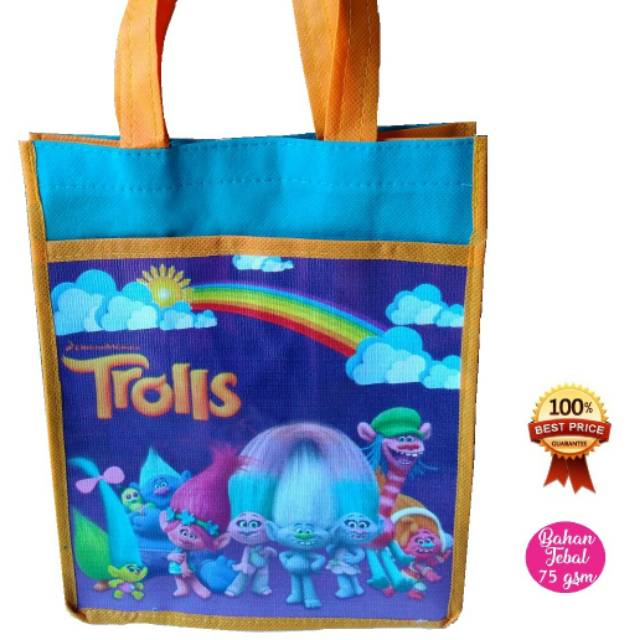 

GOODIE BAG ULTAH TROLLS | TAS ULTAH KANTONG DEPAN