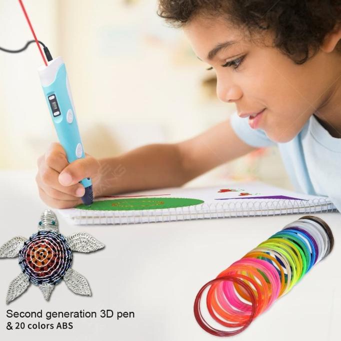 

(BISA COD) 3D Drawing Printing Pen2 LIMITED EDITION Kode 1035