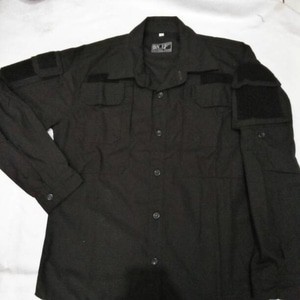 kemeja hitam helicon/tactical panjang/long sleeve cotton ripstop