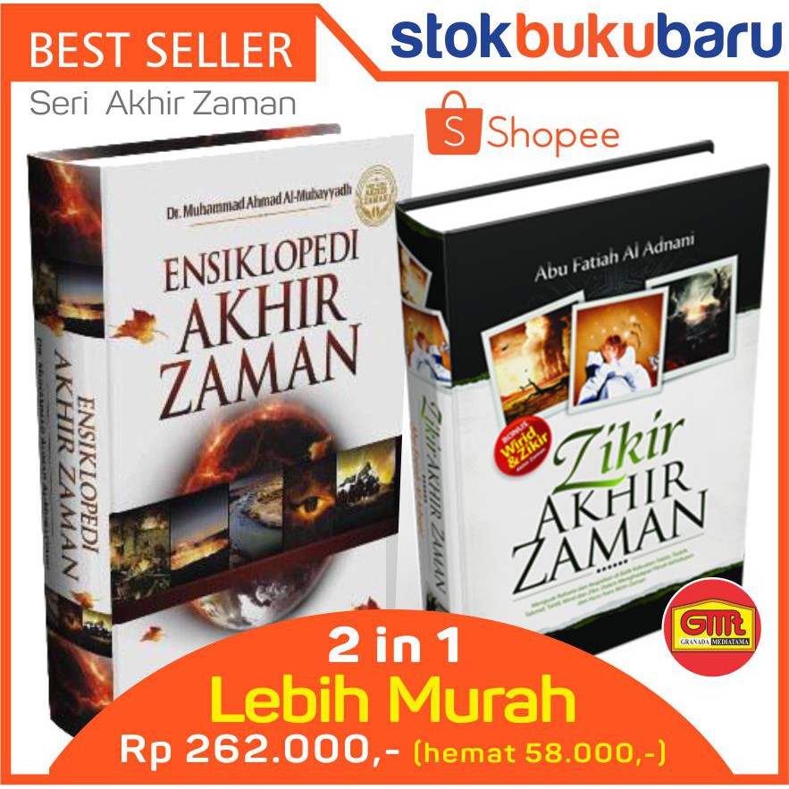 Buku Ensiklopedi Akhir Zaman Dan Buku Zikir Akhir Zaman Shopee Indonesia