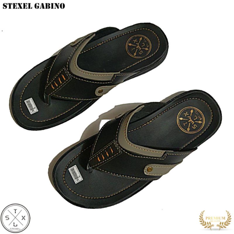 Zoe Berlin 001 Sandal Kulit Terlaris Sendal Selop Cowok Distro Original Premium