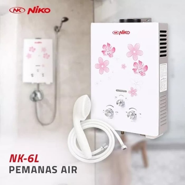 Water Heater Niko Pemanas Air Niko NK 6 LN / NK-6LN / NK-6 LN / NK-6 LN2 Kapasitas 6 Liter