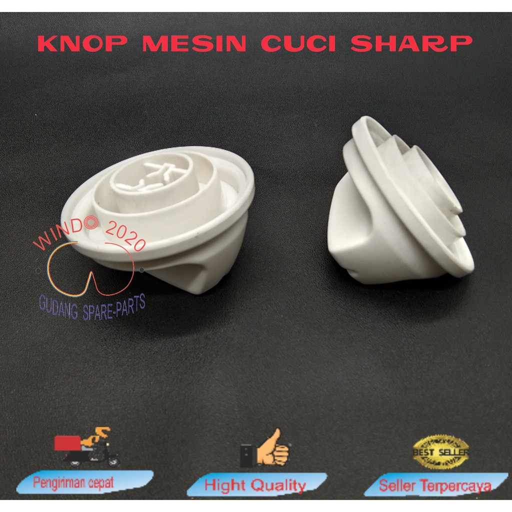 KNOP MESIN CUCI SHARP ORIGINAL | KNOP SHARP ORIGINAL | KENOP SHARP | KENOP MESIN CUCI SHARP