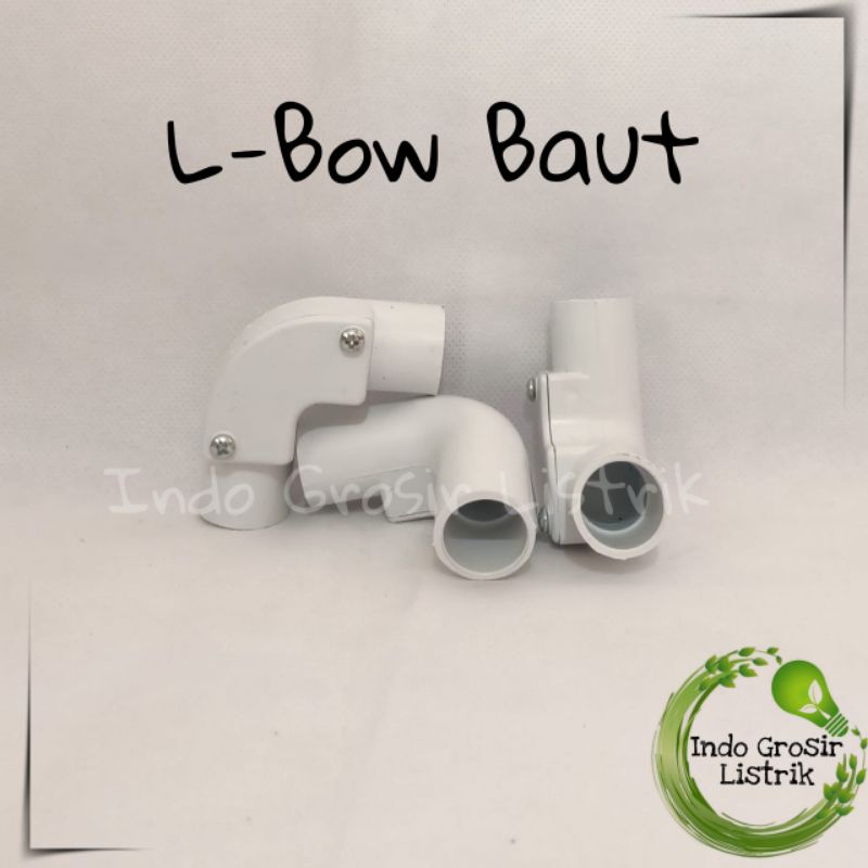 L-Bow Baut 20mm Elbow Besar Sambungan Pipa Baut L Bow Knee Pipa 20mm