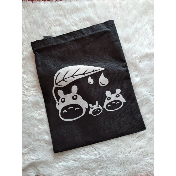 TOTEBAG RESLETING TOTEBAG HITAM TAS SEKOLAH TAS REMAJA