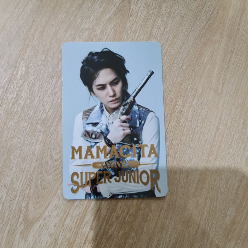 photocard mamacita kyuhyun super junior good condition