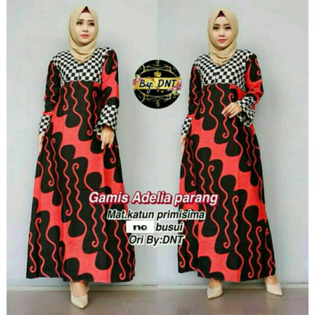 GAMIS ADELIA PARANG / GAMIS BATIK