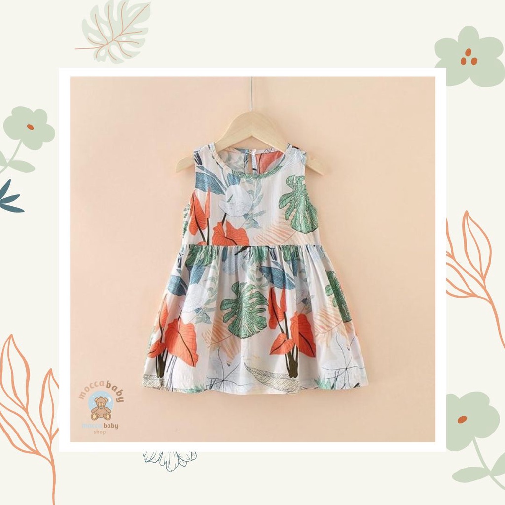 MBSS - DRESS ROSIE KATUN IMPOR / dress anak perempuan / PRINTED DRESS / PREMIUM QUALITY - DS2