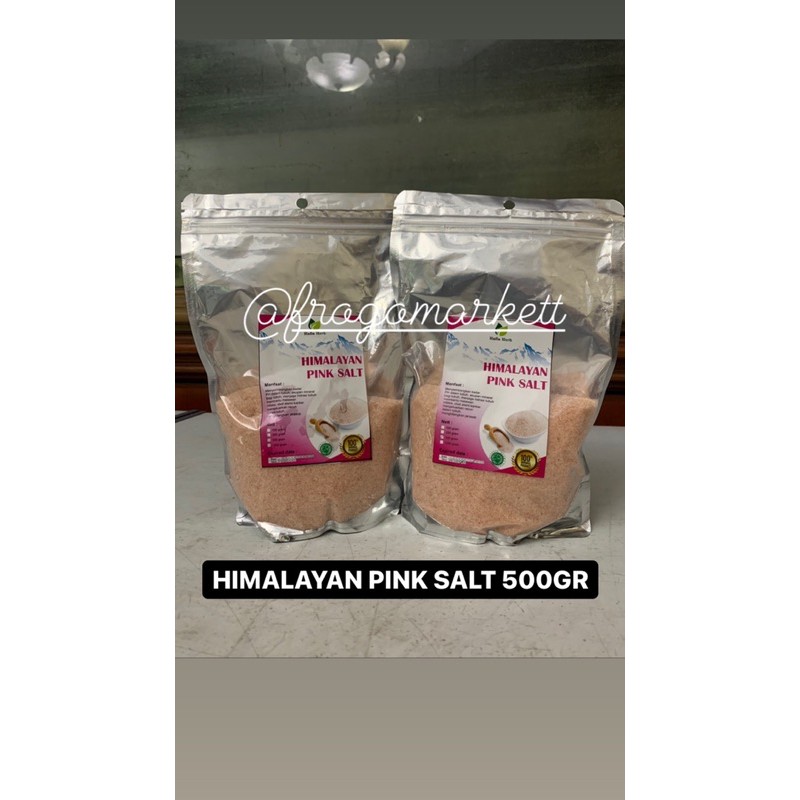 Garam Himalayan Pink Salt 1kg, 500gr, 250gr, 100gr