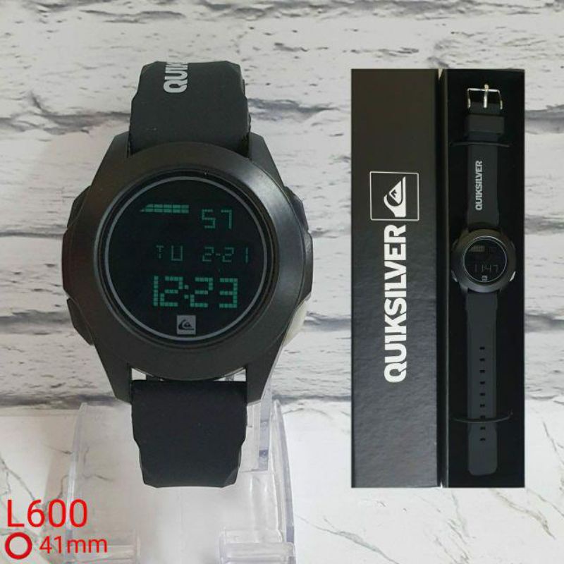 (Terima Cod)Jam Tangan Wanita/Pria Mini Quicksilver Digital Strap Rubber(Dikirim Jakarta)