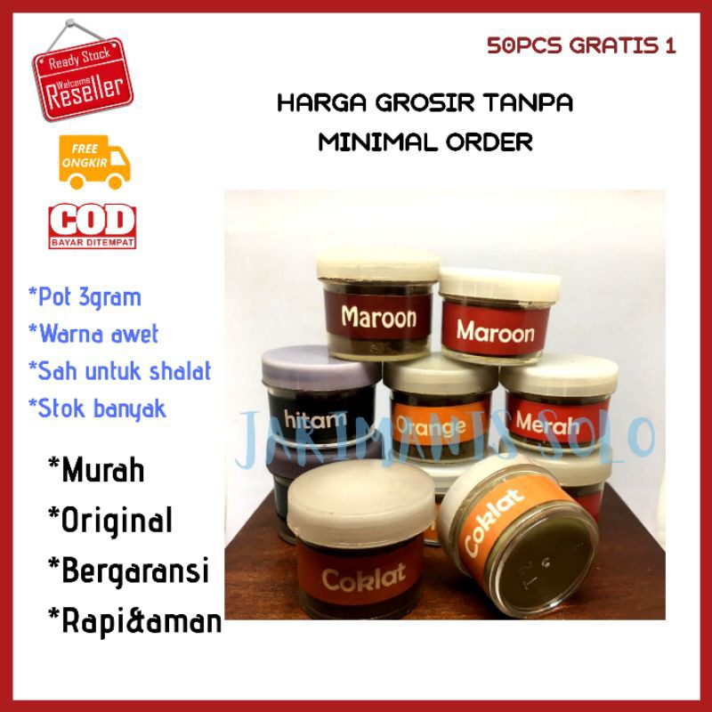 SUPPLIER TERMURAH 3GR HENNA HENA PACAR INAI KUTEK KUTEKS PITEK BUBUK ASLI MUSLIMAH ARAB MURNI SHOLAT