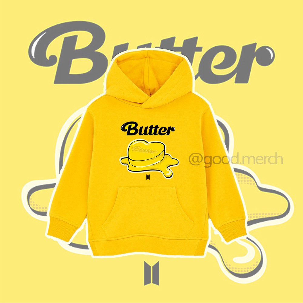 JAKET SWEATER HOODIE ANAK BTS BUTTER KPOP TERBARU