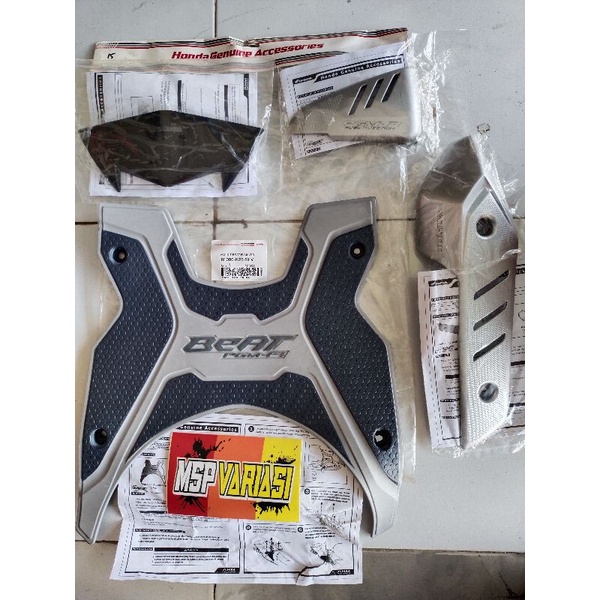 variasi Karpet Garnis dan Visor Beat fi 2013 s/d 2014 Original AHM