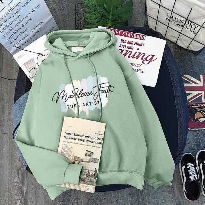 Hoodie Sweater Jaket Anak Remaja Perempuan Cewek 13-18Tahun Madeline