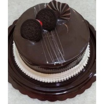 

Kue Ulang Tahun Ultah - Black Forest Duo Oreo Cream Putih - Free Kartu