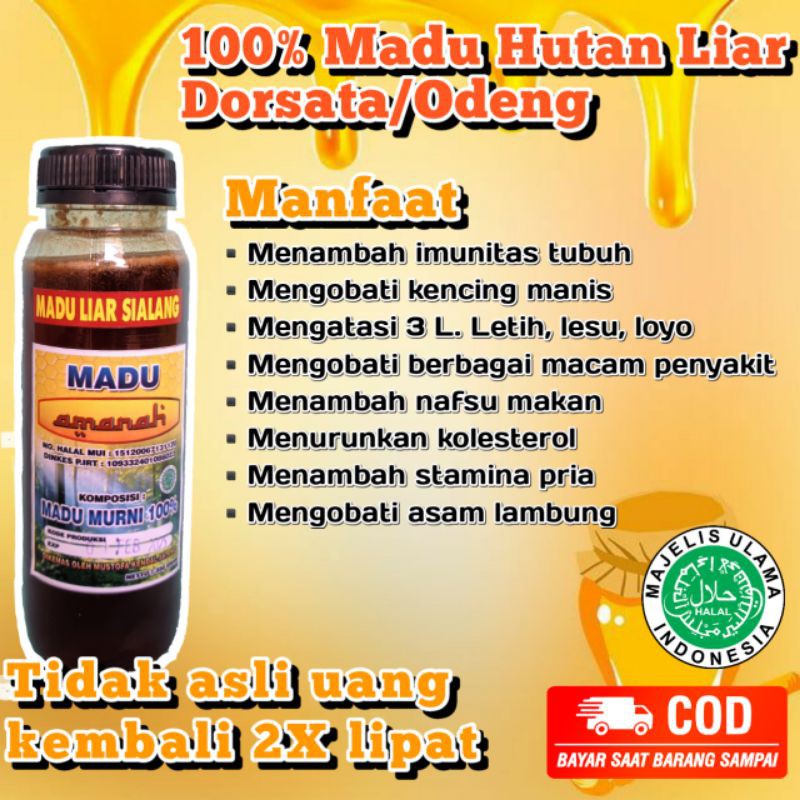 

MADU LIAR SIALANG UKURAN KECIL | MADU AMANAH (pusat madu liar & ternak) Aslli dan Murni 100%