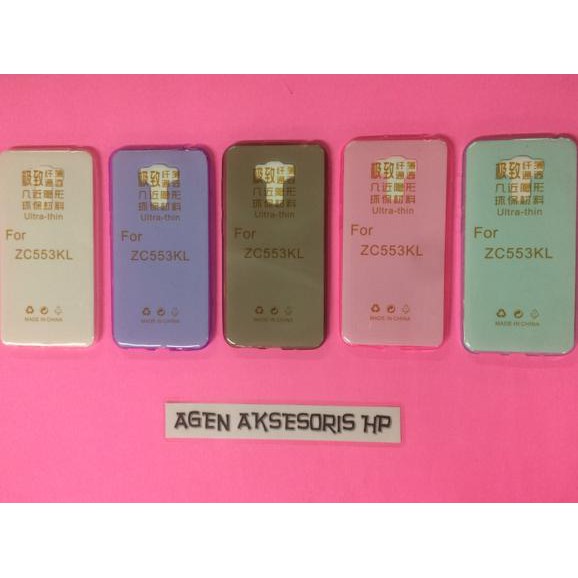 Softcase Zenfone 3 Max 5.5 inchi ASUS ZC553KL Ultrathin Silikon TPU
