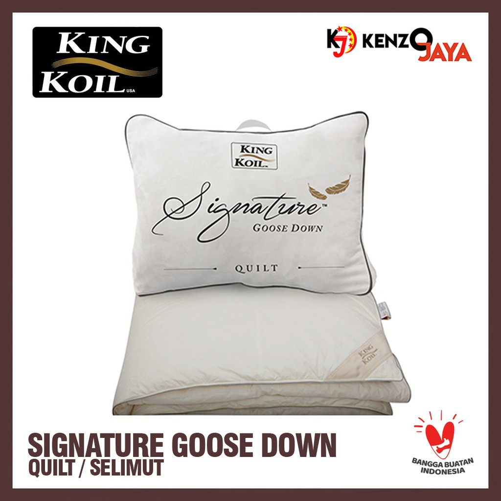 Selimut KING KOIL Signature Goose Down