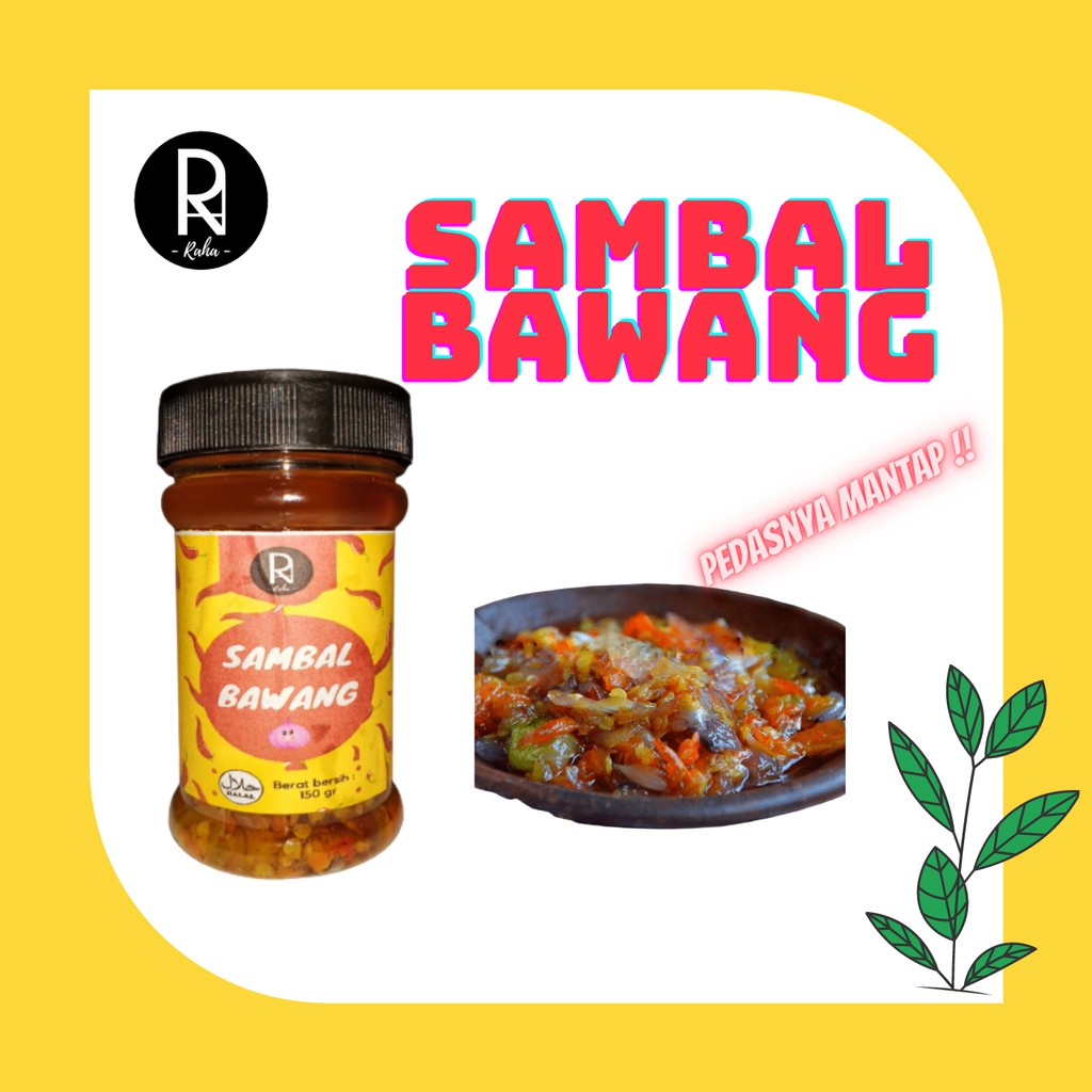 

SAMBAL BAWANG DADAKAN TANPA PENGAWET 150gr
