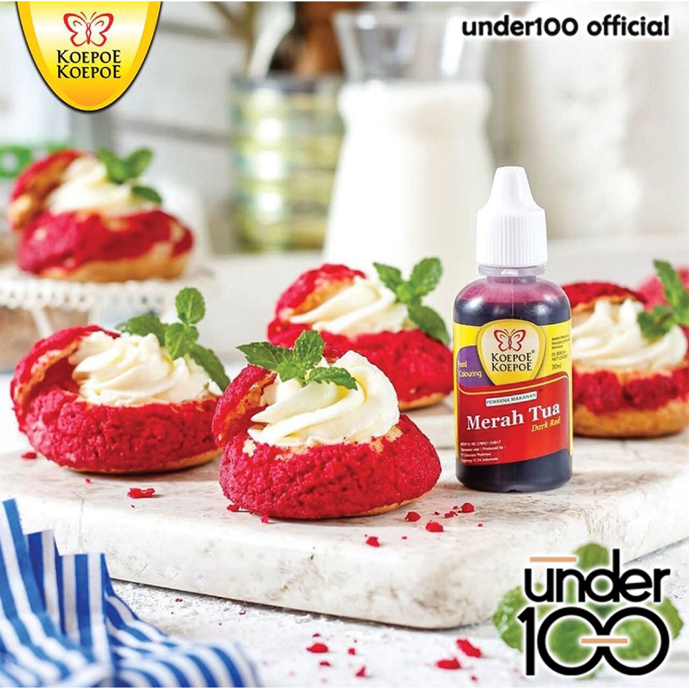 ❤ Under100 ❤ KOEPOE KOEPOE Pewarna Makanan Series 30ml Oil Based | Bahan Baking | Halal | BPOM