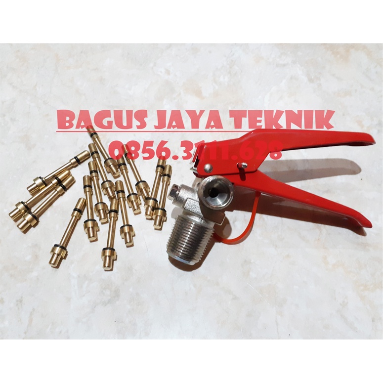 Pentil Valve Apar CO2 Bahan Karet Ukuran kecil