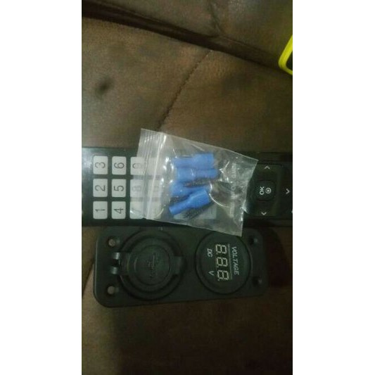 Usb charger   voltmeter Nmax Termurah