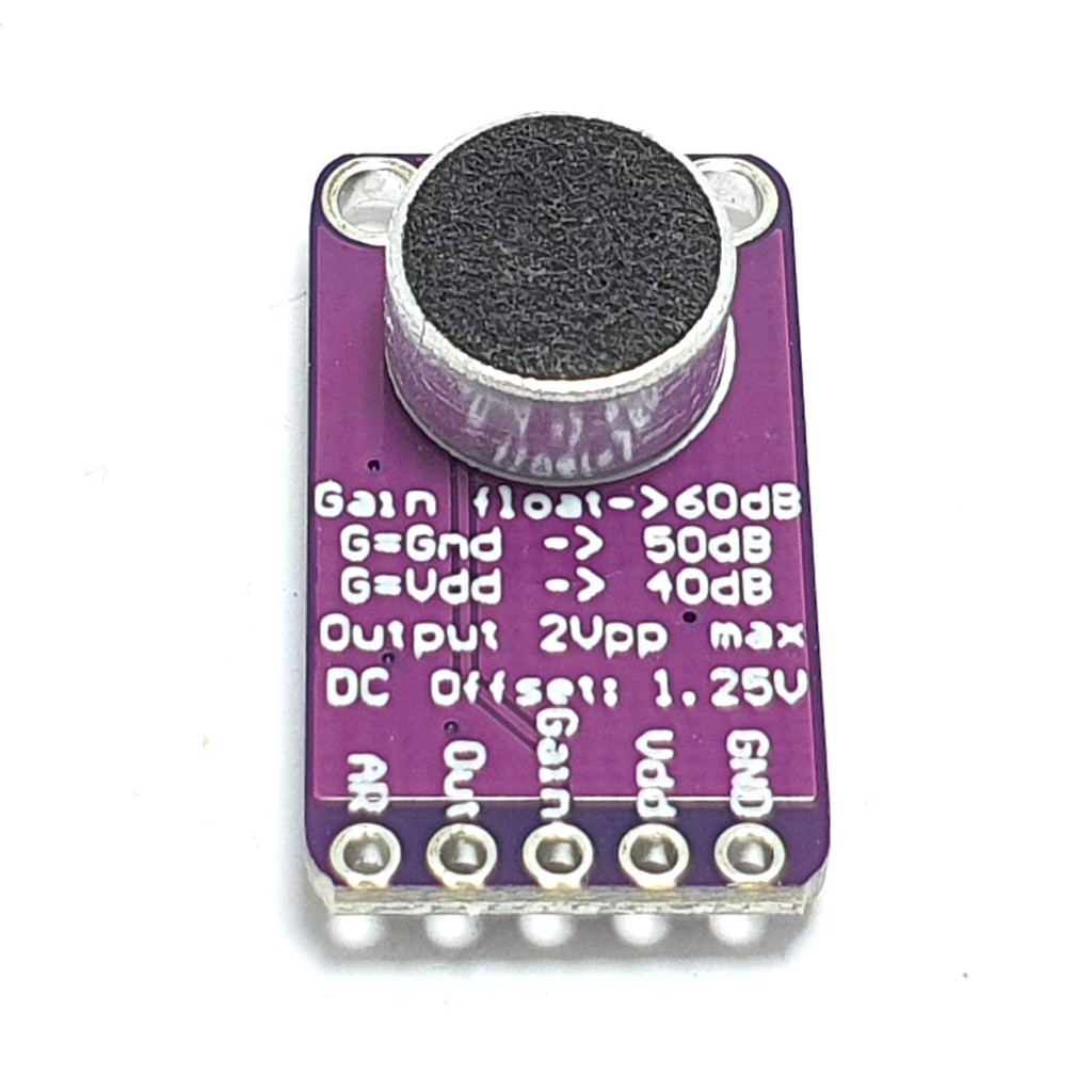 Modul Microphone Electret MAX9814