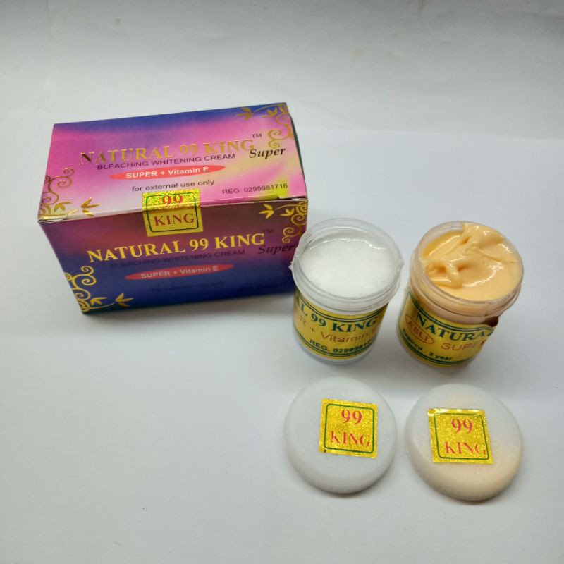 CREAM NATURAL 99 KING UNGU  SUPER ORIGINAL