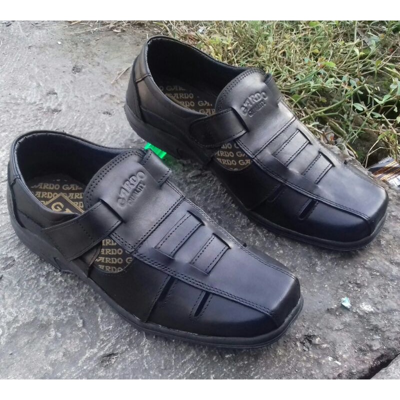 sandal pria kulit/sandal sepatu kulit/sandal sepatu santai