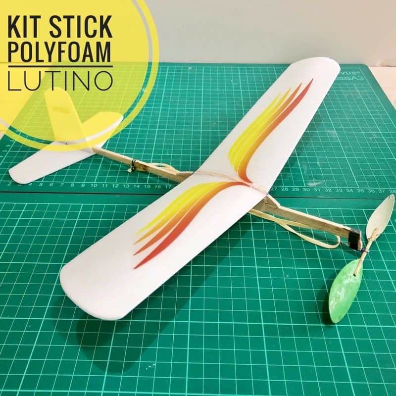 KIT PESAWAT TENAGA KARET LUTINO