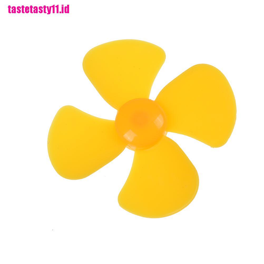 【TTID】6pcs High quality ABS Plastic Propeller 4 blade model accessories 2mm X 5