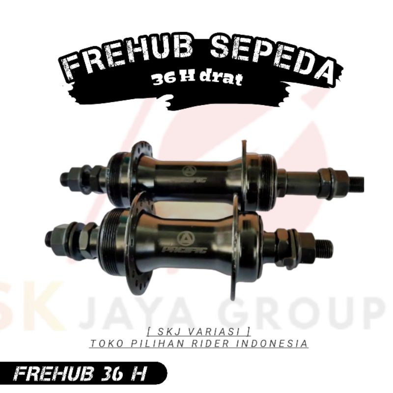 COD KOMPONEN SEPEDA MURAH NEW HUB FREHUB INCLUDE BEARING BOS SEPEDA 36 H BOS FREWELL SPROKET