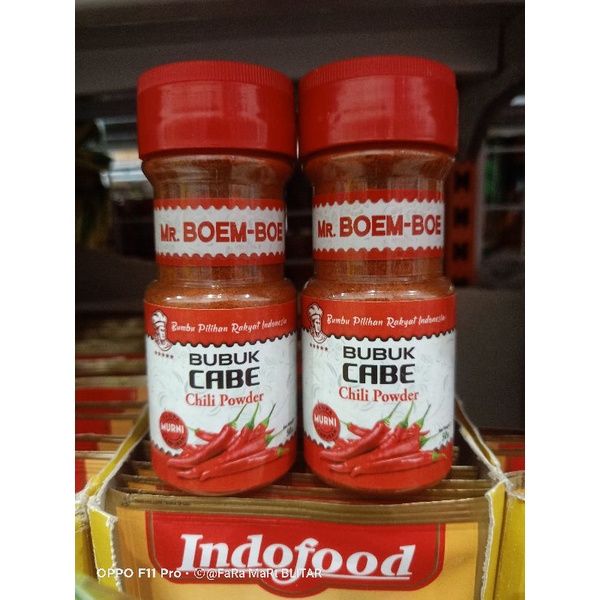 

BUBUK CABE BUMBU REMPAH MR BOEM BOE 50gr