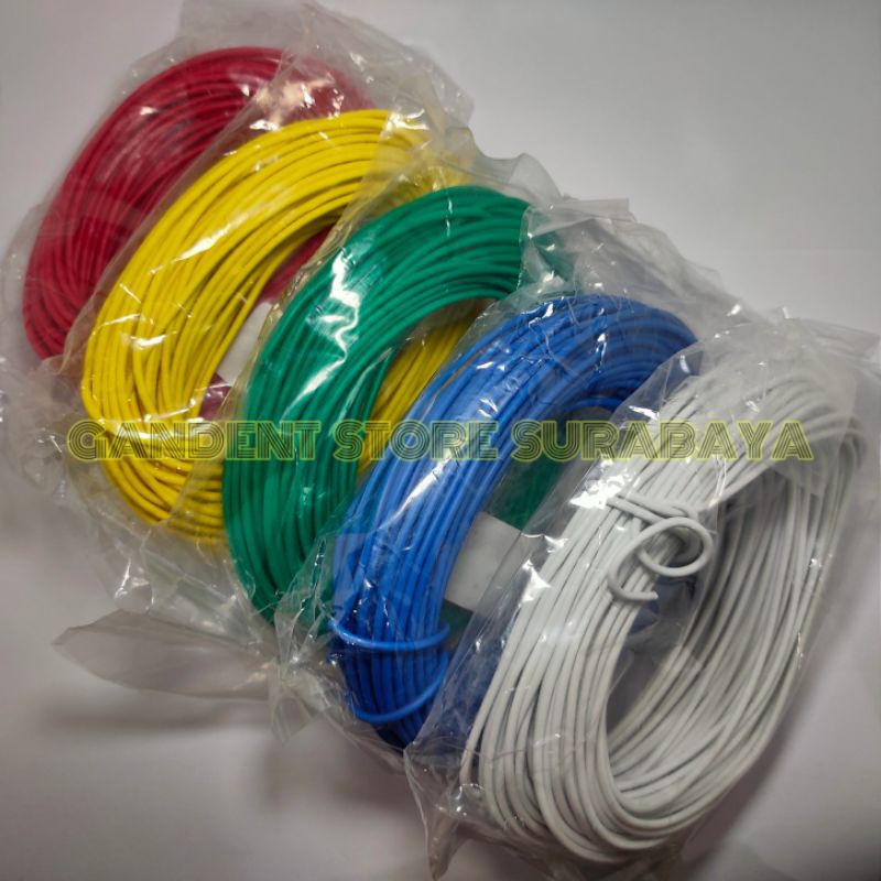 Kabel Serabut NYAF 0.8 engkel Body bodi Motor Mobil 1 Roll 20 meter