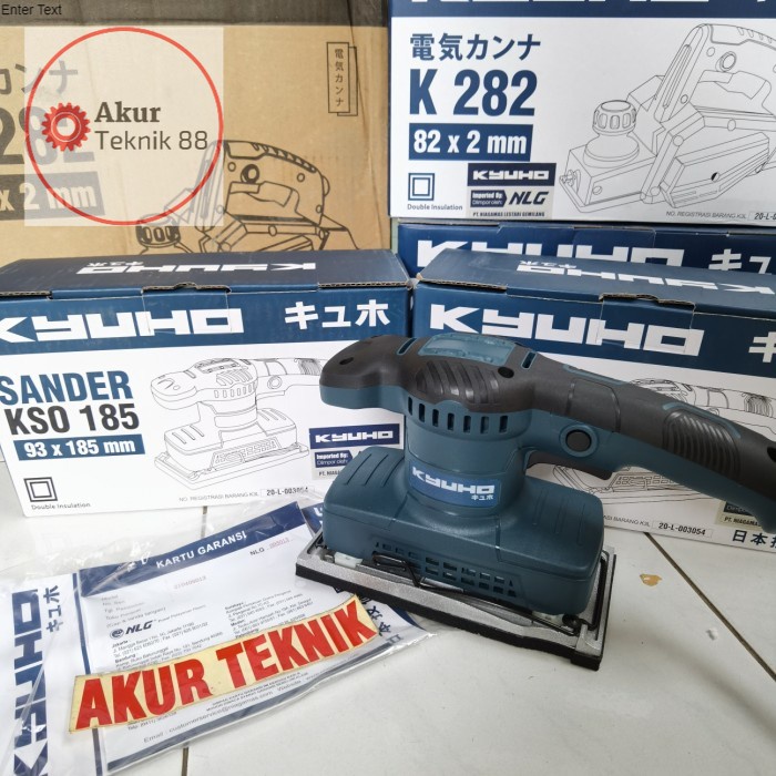mesin amplas kayu sander KYUHO KSO 185 KYUHO ASLI