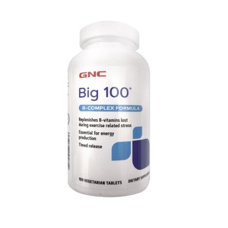 Jual GNC Big 100 B-Complex Formula, 100s (SINGAPORE) | Shopee Indonesia