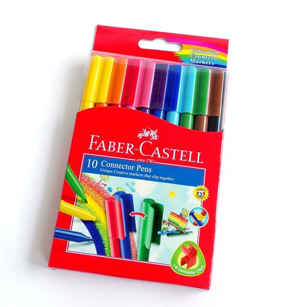 

Faber Castell Connector Pen 10 Colors Spidol Warna Isi 10