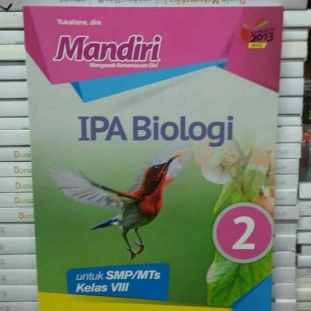 Buku SMP Mandiri IPA Biologi Kelas 8 Erlangga