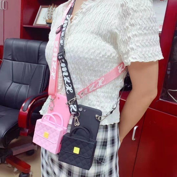 VIVO Y19 - Y53 - Y71 - Y91 - Y91C - Y93 - Y95  CASE NEW 2021 TAS SELEMPANG DOMPET + TALI (JAYA ACC)