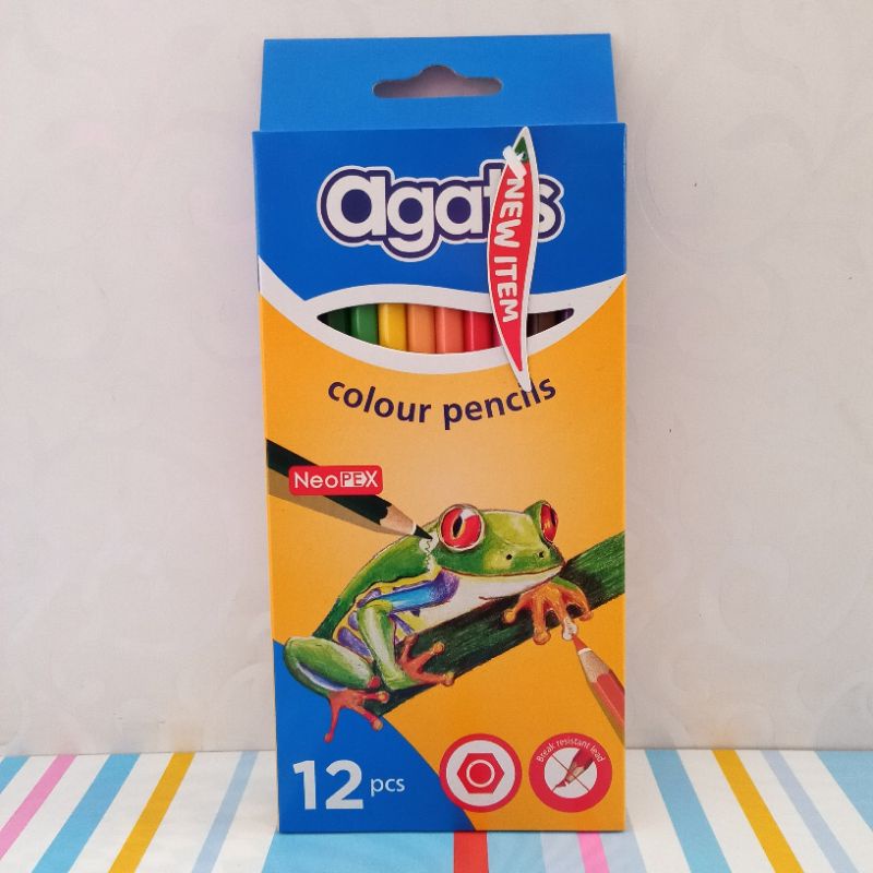 

Pensil Warna Neopex Agatis (Isi 12 pcs)