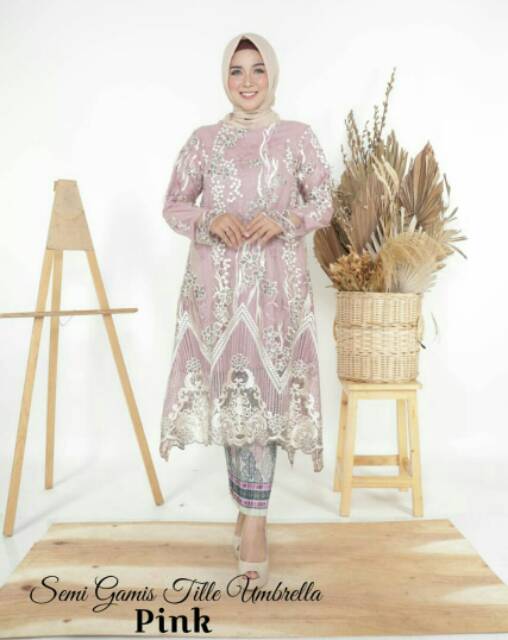 Kebaya Tunik Tile Kartika / kebaya tunik tile / kebaya murah