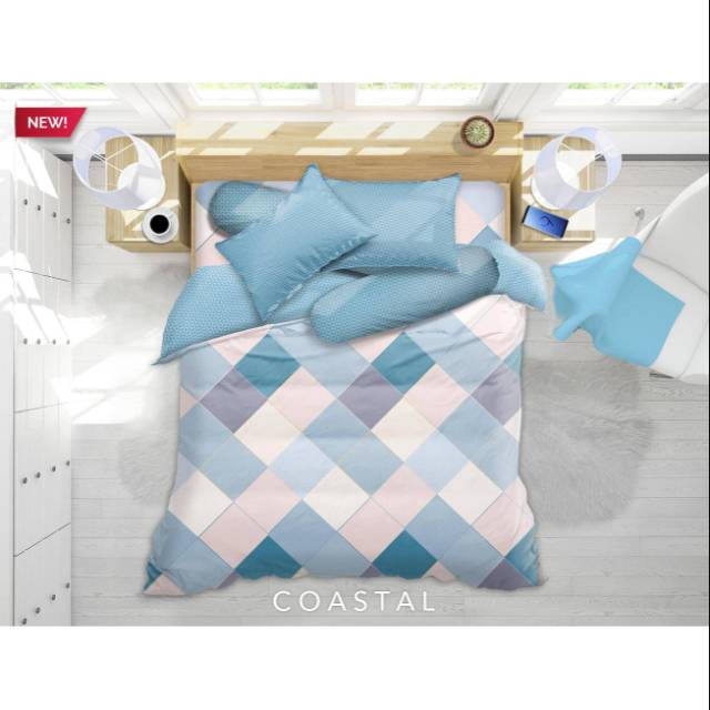 BEDCOVER MY LOVE COASTAL SEPREI FLAT 