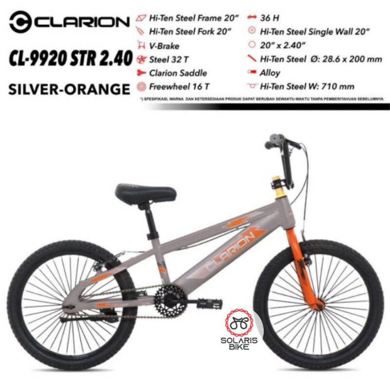 Sepeda Anak BMX 20 Inch Morison Clarion 8125 HX
