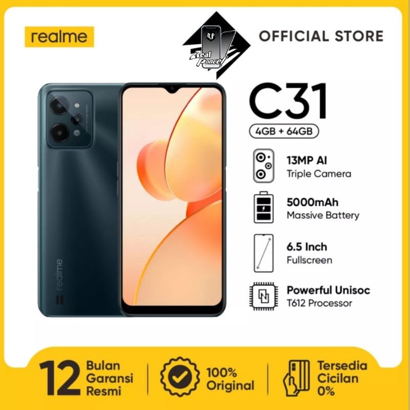 REALME C31 RAM 4GB ROM 64GB