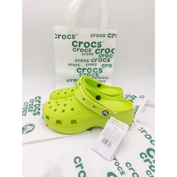 Crocs classic Platform Clog woman / Sandal Crocs wanita / Crocs Platform